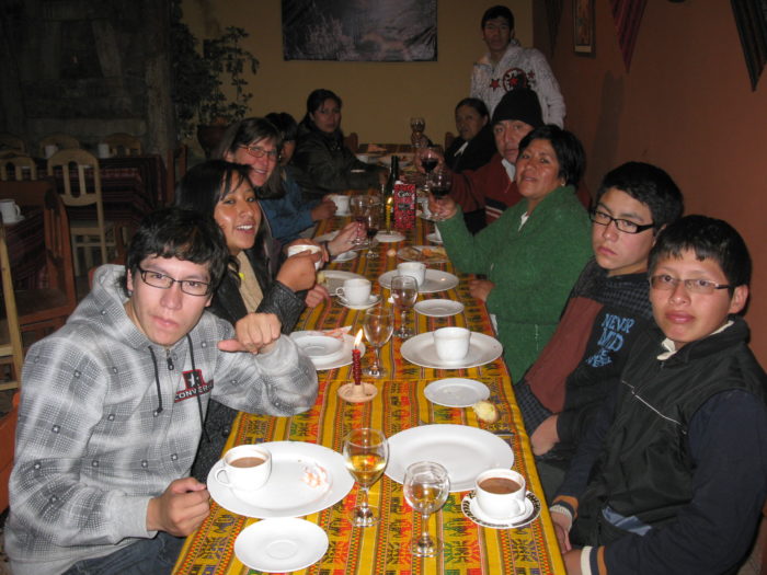 Waiting for the turkey to come back from El Choclito
